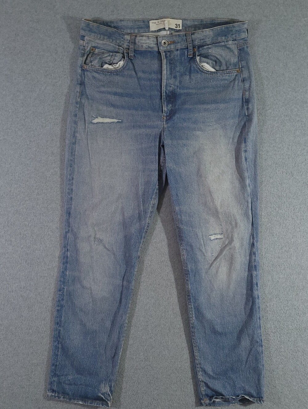 Rag & Bone Jeans Womens 31 Blue Denim Leggings Jeggings Casual Stretch